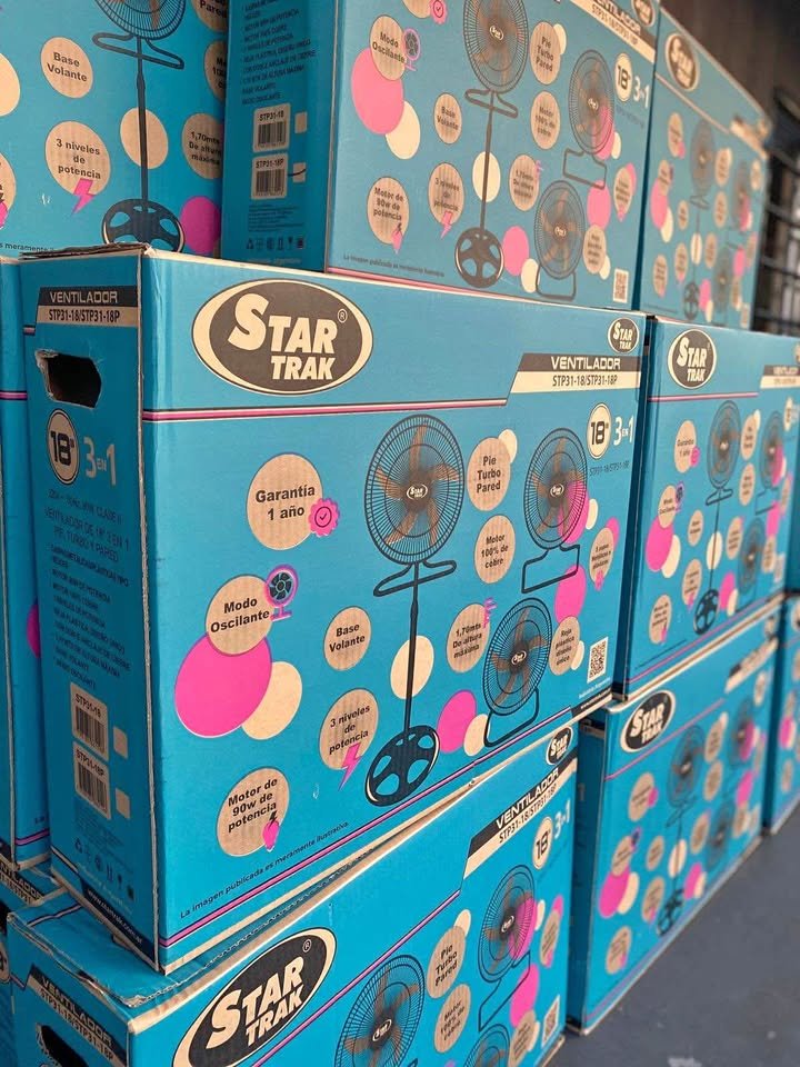 Ventilador 3 En 1 -90 Watts 18 Pulgadas 5 Aspas - Imagen 4