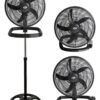 Ventilador 3 En 1 -90 Watts 18 Pulgadas 5 Aspas