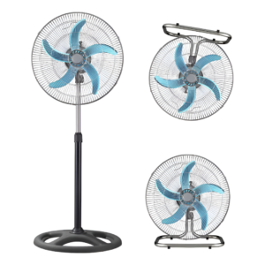 Ventilador 3 En 1 -100 Watts 18 Pulgadas 5 Aspas Metalicas