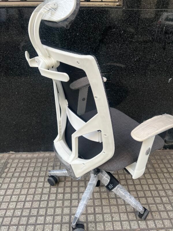 Silla X5 Archivos Activos Blanca y Gris Marathon - Imagen 5