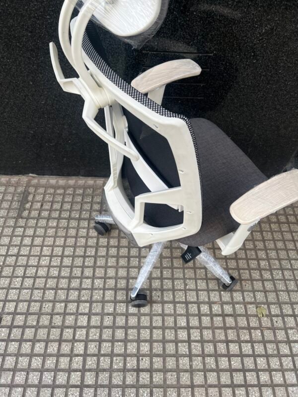 Silla X5 Archivos Activos Blanca y Gris Marathon - Imagen 6