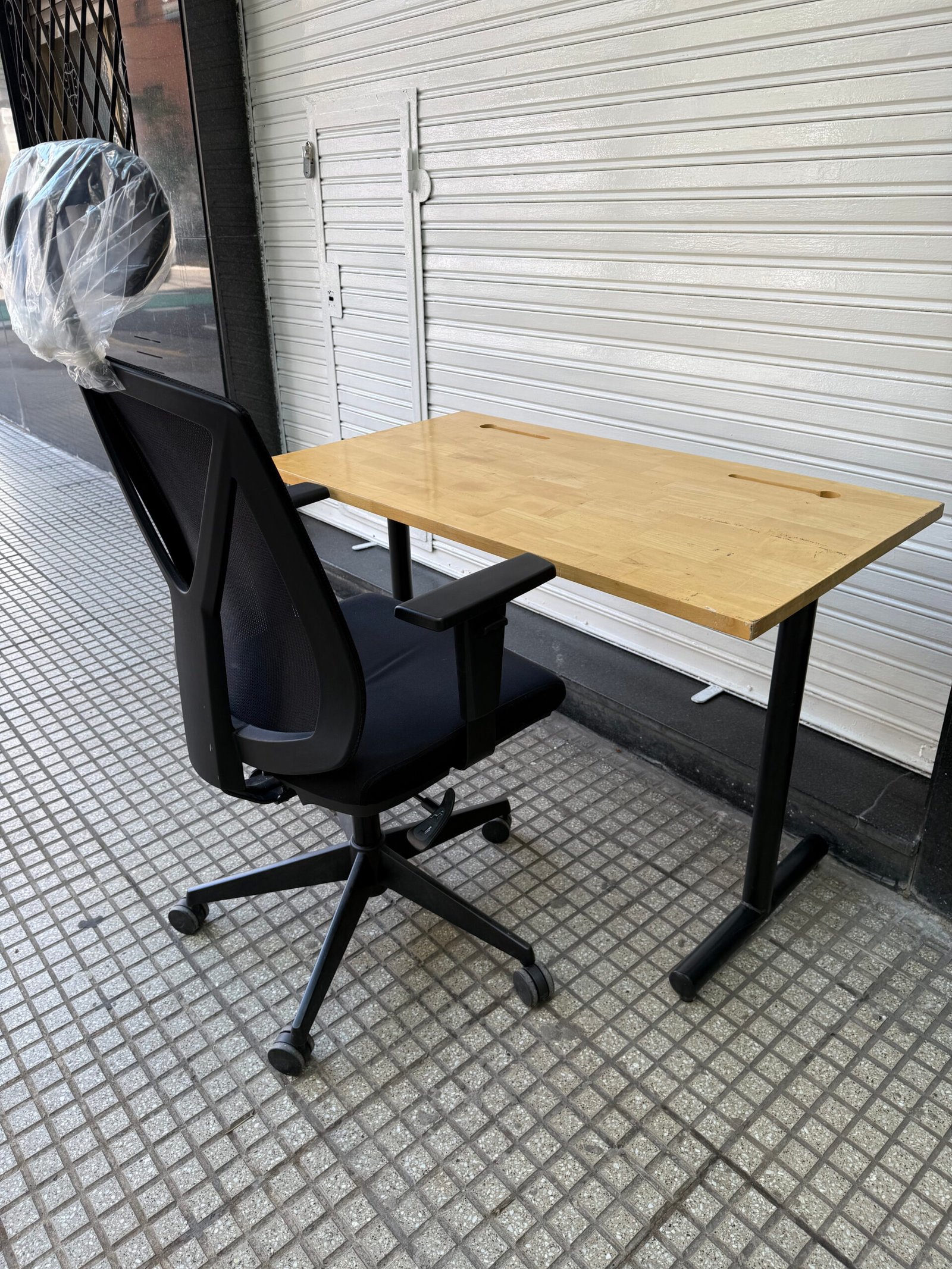 Escritorio Hierro y Madera - Imagen 2